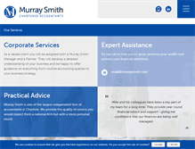 Tablet Screenshot of murraysmith.com
